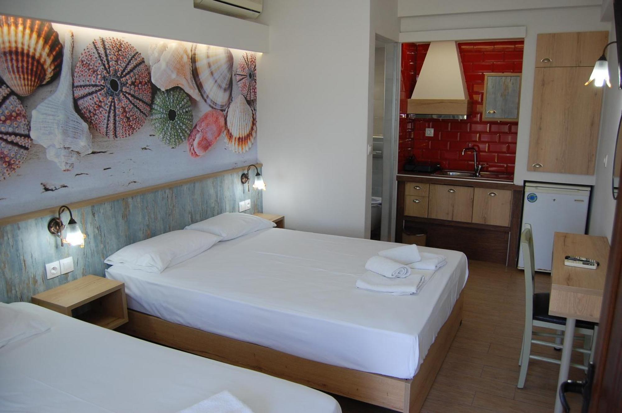 Melachrini Apartments Nea Vrasna Ngoại thất bức ảnh